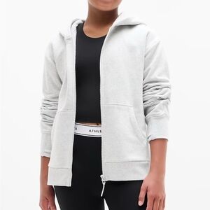 Athleta Girls All Day Full Zip Sweatshirt